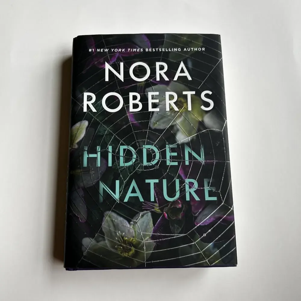 Hidden Nature Hardcover Nora Roberts Bestseller Suspense Novel Thriller 2025